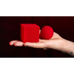 Magic Sponge Ball to Square RED