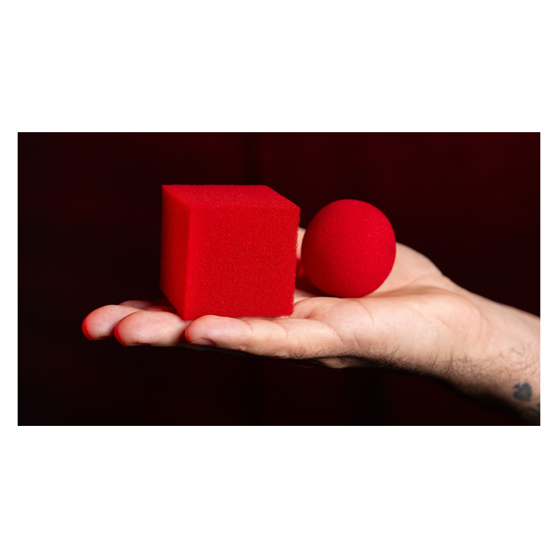 Magic Sponge Ball to Square RED