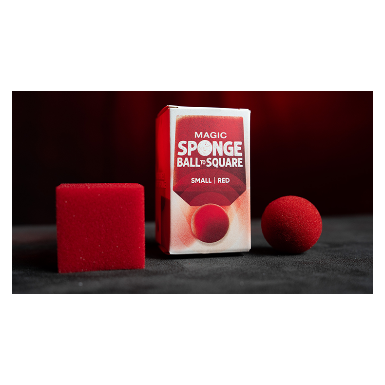 Magic Sponge Ball to Square RED