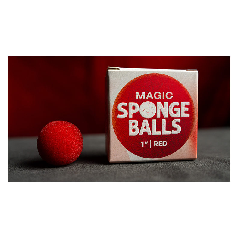 Magic Sponge Balls 50PK RED 1 inc