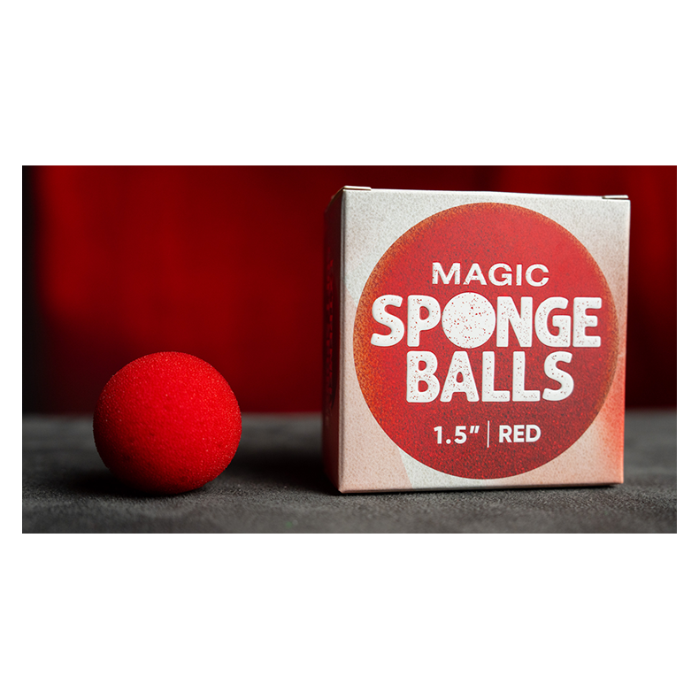 Magic Sponge Balls 50PK RED 1.5 inc