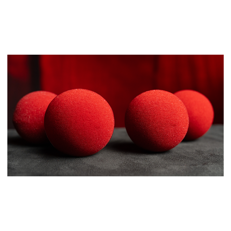 Magic Sponge Balls 50PK RED 2" by Murphy's Magic