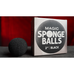 Magic Sponge Balls 50PK BLACK 2 inc