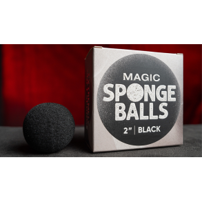 Magic Sponge Balls 50PK BLACK 2 inc
