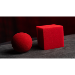Magic Sponge Ball to Square RED