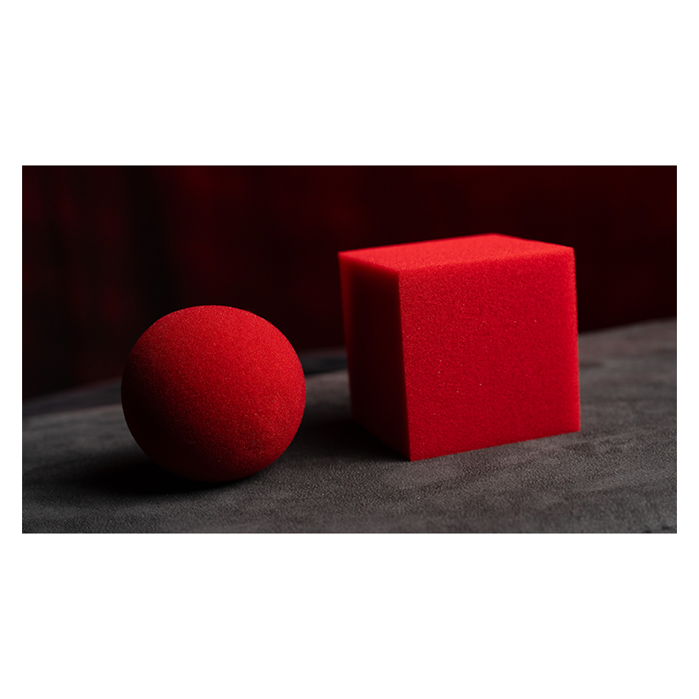 Magic Sponge Ball to Square RED