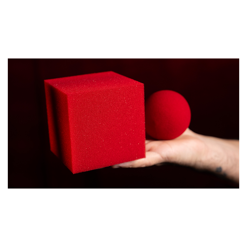 Magic Sponge Ball to Square RED