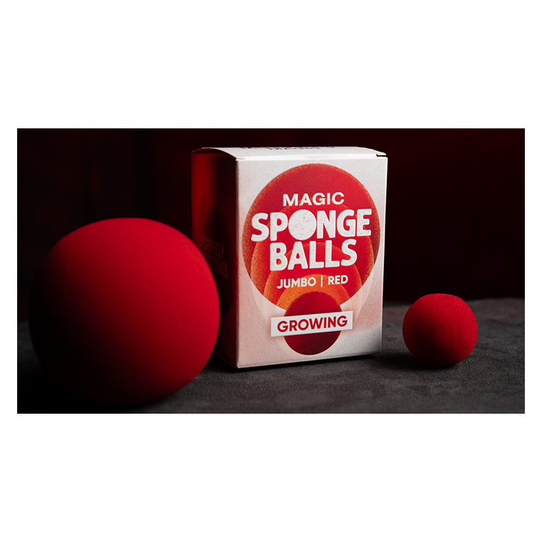 Magic Growing Sponge Ball RED