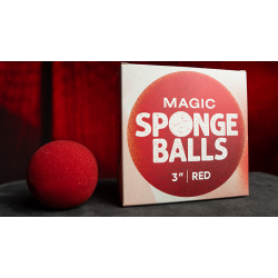 Magic Sponge Balls 50PK RED 3 inc"