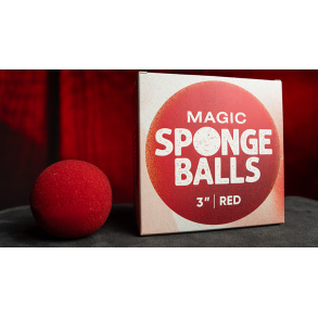 Magic Sponge Balls 50PK RED 3 inc