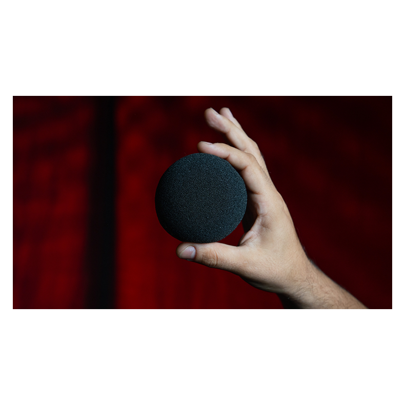 Magic Sponge Balls 50PK BLACK 3 inc