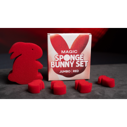 Magic Sponge Bunny Rabbit Set (Red)