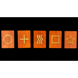 Wooden ESP Cards by Joker Magic