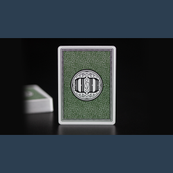 Smoke &amp; Mirrors Anniversary Edition: Green Playing Cards by Dan &amp; Dave