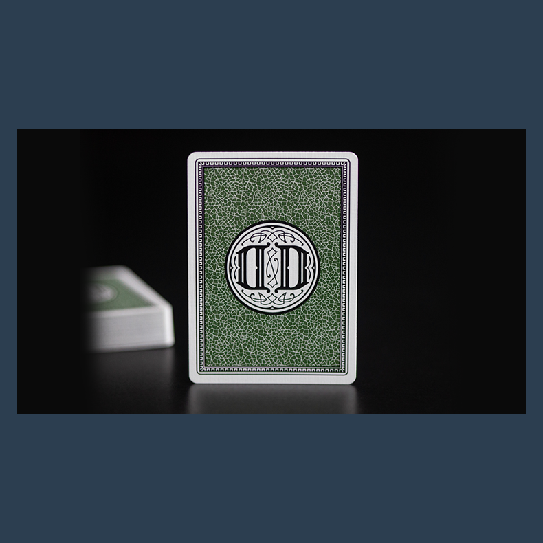 Smoke &amp; Mirrors Anniversary Edition: Green Playing Cards by Dan &amp; Dave