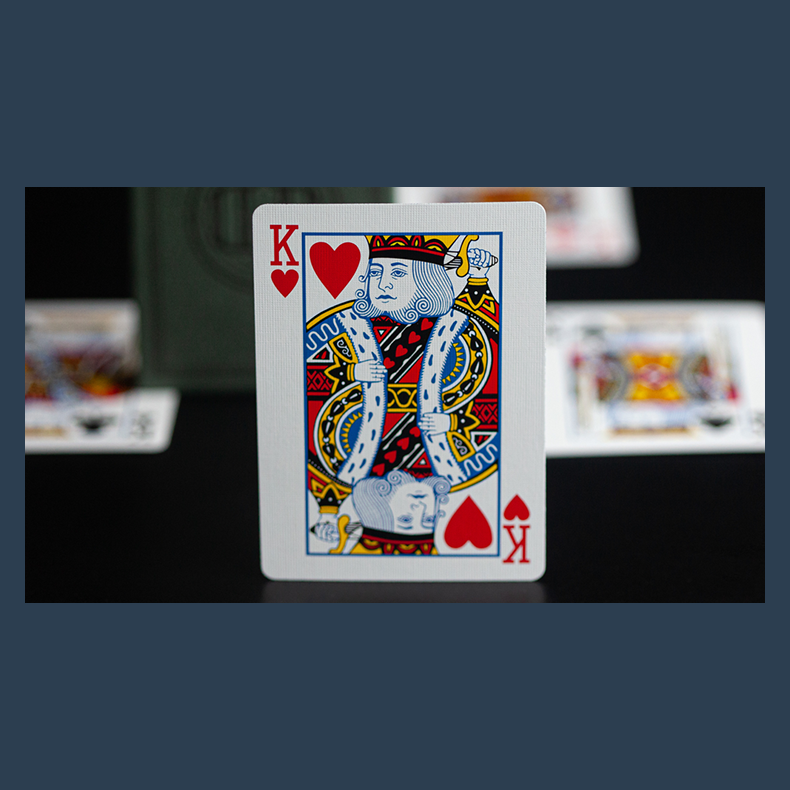 Smoke &amp; Mirrors Anniversary Edition: Green Playing Cards by Dan &amp; Dave