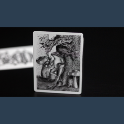 Smoke &amp; Mirrors Anniversary Edition: Green Playing Cards by Dan &amp; Dave