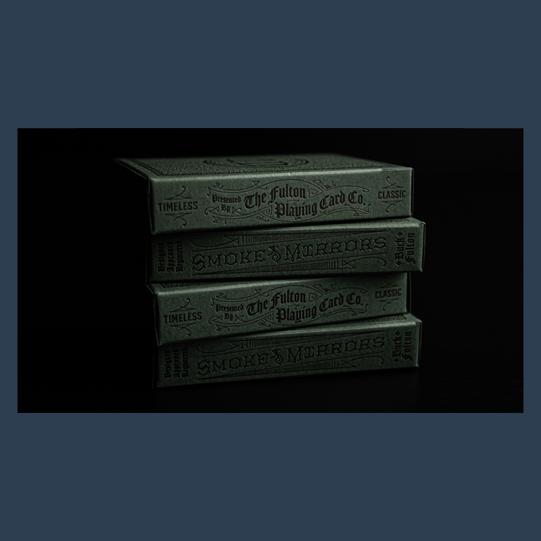 Smoke &amp; Mirrors Anniversary Edition: Green Playing Cards by Dan &amp; Dave