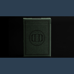 Smoke &amp; Mirrors Anniversary Edition: Green Playing Cards by Dan &amp; Dave