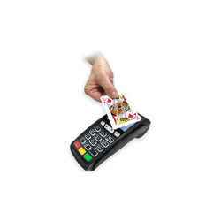 Credit Card Holder (Made from Blue Bicycle cards) by Joker Magic 