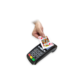 Credit Card Holder (Made from Blue Bicycle cards) by Joker Magic 