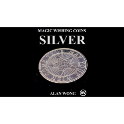 Magic Wishing Coins Silver (12 Coins) by Alan Wong 