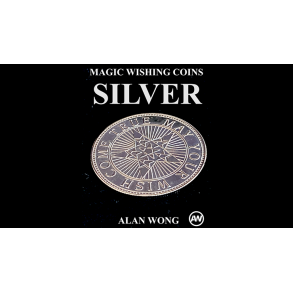 Magic Wishing Coins Silver (12 Coins) by Alan Wong 