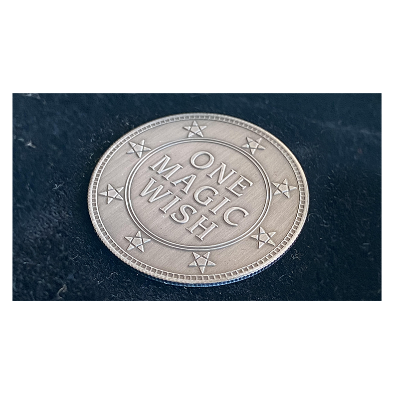 Magic Wishing Coins Antique Silver (12 Coins) by Alan Wong 