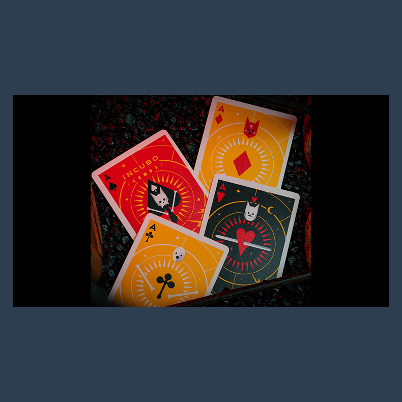 Incubo Mezzanotte Playing Cards by Giovanni Meroni