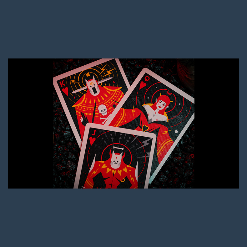 Incubo Mezzanotte Playing Cards by Giovanni Meroni
