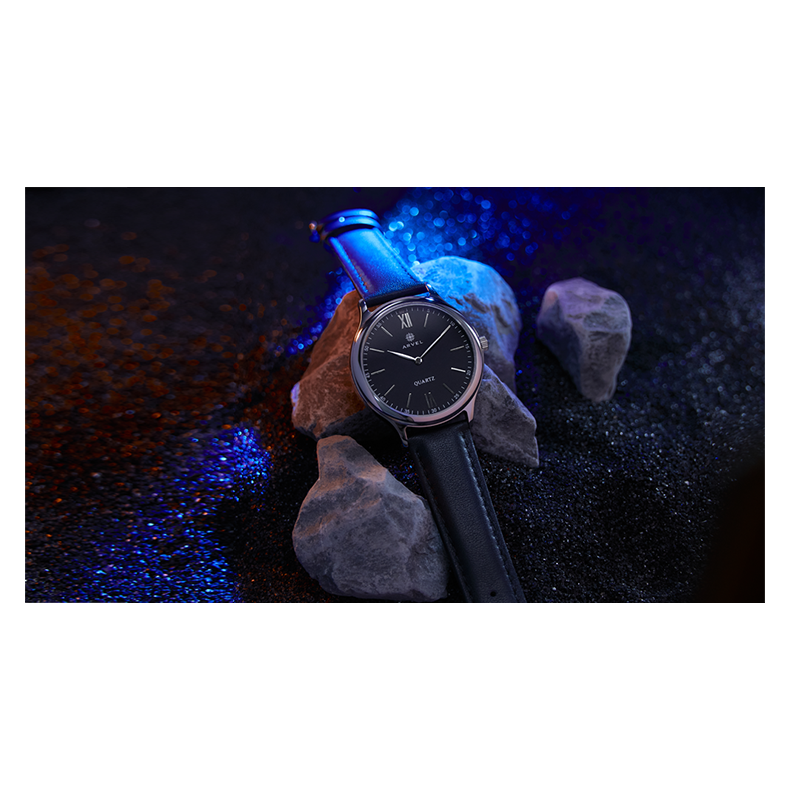 IARVEL WATCH (Silver Watchcase Black Dial) by Iarvel Magic and Bluether Magic
