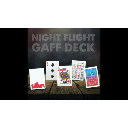 Elite Night Flight (Gaff) Playing Cards by Steve Dela 