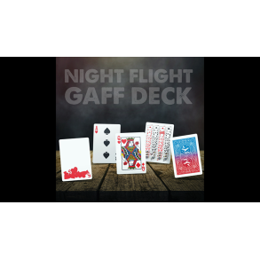 Elite Night Flight (Gaff) Playing Cards by Steve Dela 