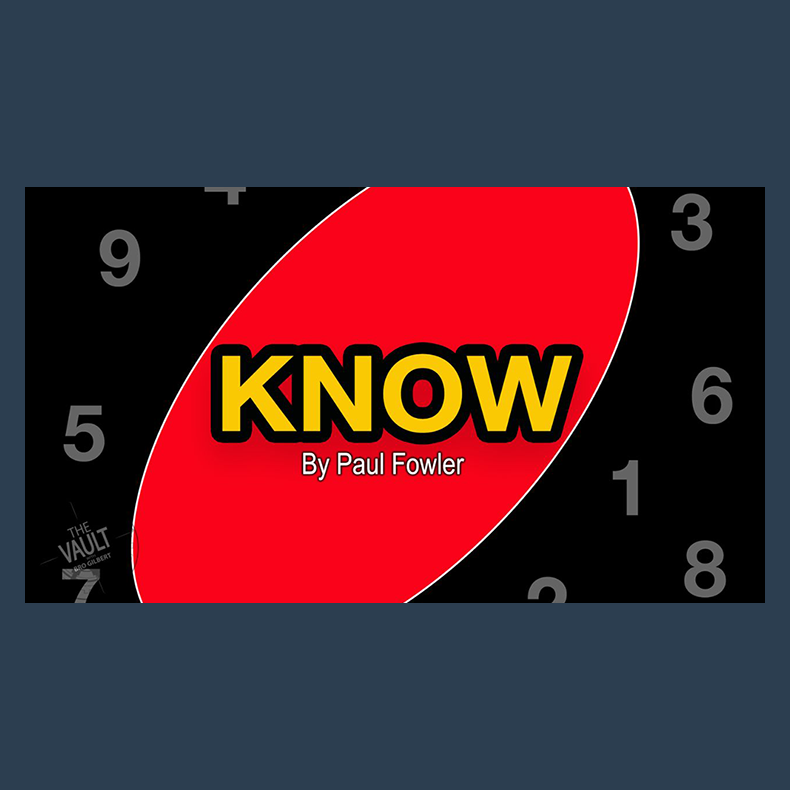 The Vault - Know by Paul Fowler video DOWNLOAD