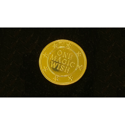 18K Gold Plated Magic Wishing Coin by Alan Wong