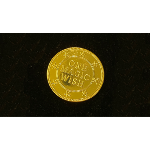 18K Gold Plated Magic Wishing Coin by Alan Wong