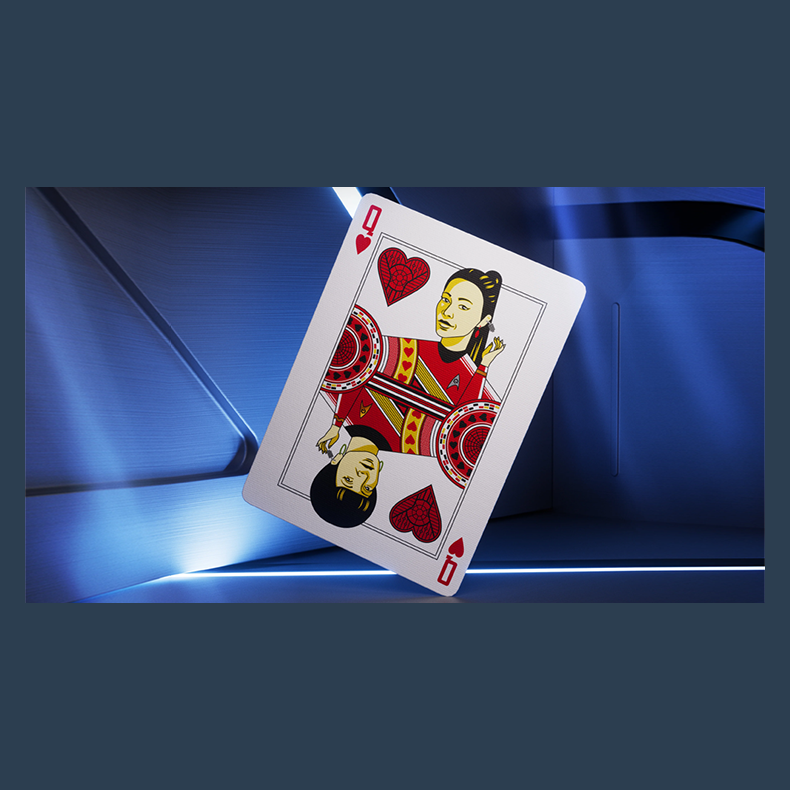 Star Trek Dark Edition (Black) Playing Cards by theory11