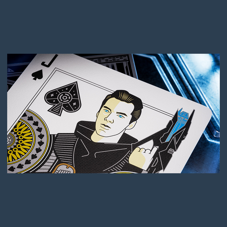Star Trek Dark Edition (Black) Playing Cards by theory11