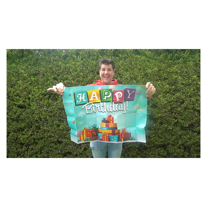 FLASHY BANNER (HAPPY BIRTHDAY) by George Iglesias &amp; Twister Magic 