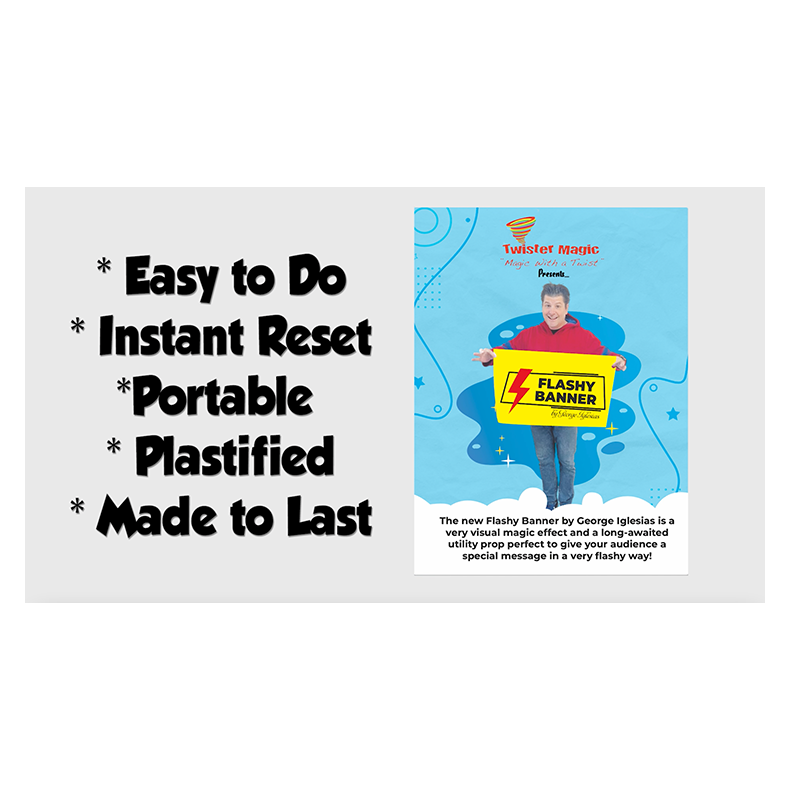 FLASHY BANNER (HAPPY BIRTHDAY) by George Iglesias &amp; Twister Magic 