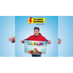 FLASHY BANNER (HAPPY BIRTHDAY) by George Iglesias & Twister Magic 
