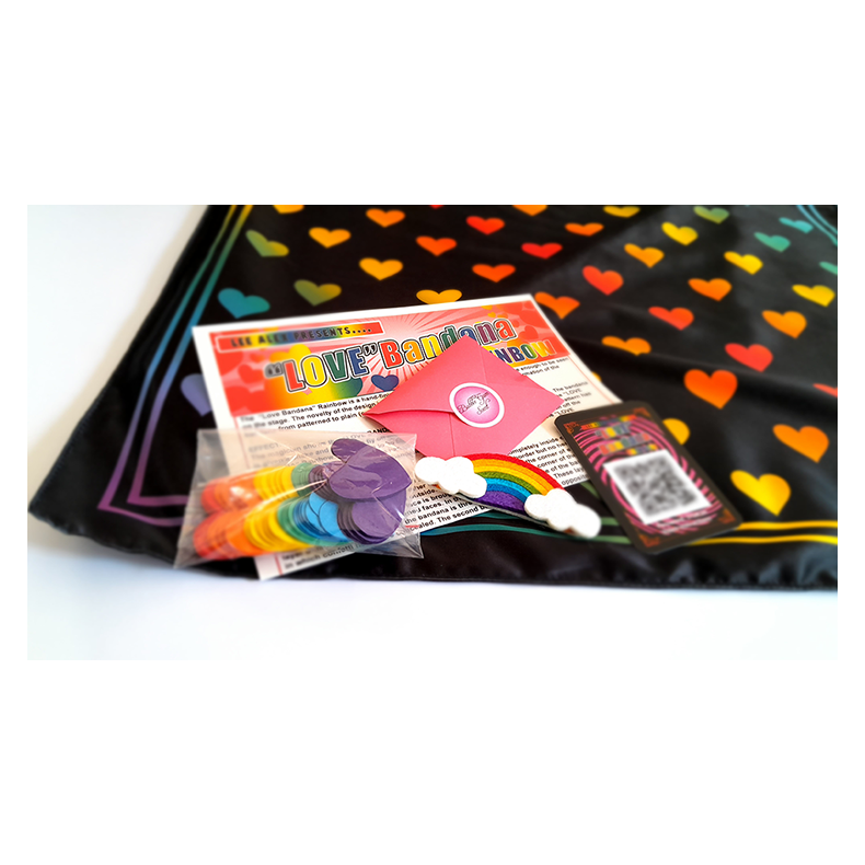 Love Bandana - Rainbow by Lee Alex