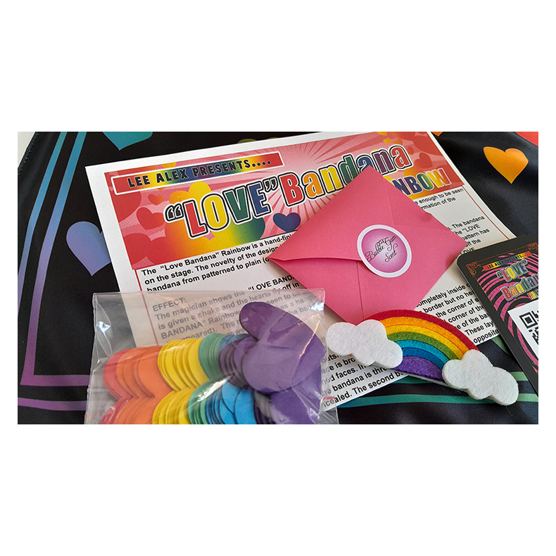 Love Bandana - Rainbow by Lee Alex