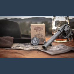 Deadwood Marked (Blue) Playing Cards by Matthew Wright and Mark Bennett