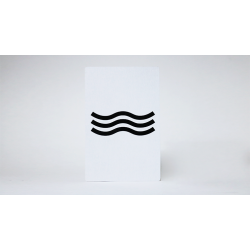 Bicycle Jumbo Gaff Card Double Face (Cross/Wavy Lines)