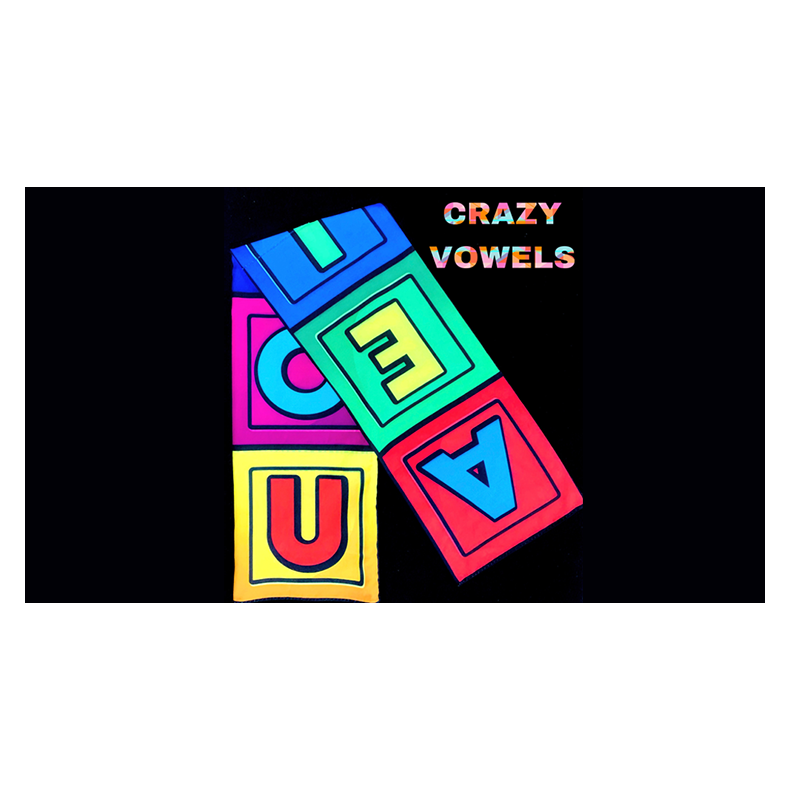 Crazy Vowels by PlayTime Magic DEFMA