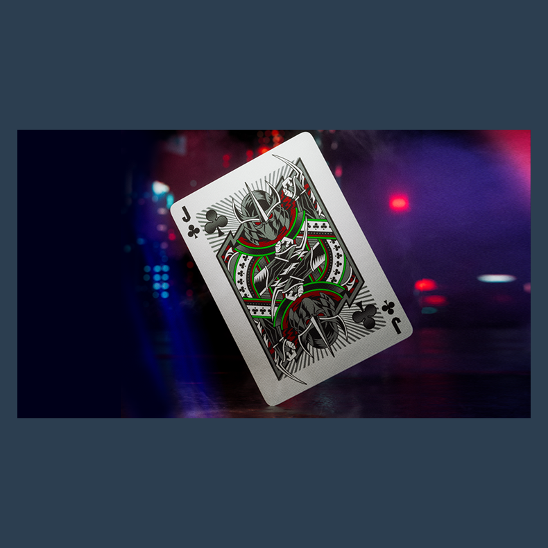 Teenage Mutant Ninja Turtles Playing Cards by theory11