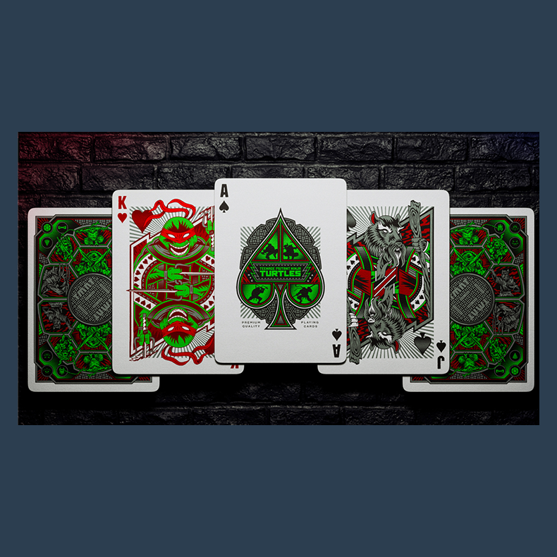 Teenage Mutant Ninja Turtles Playing Cards by theory11