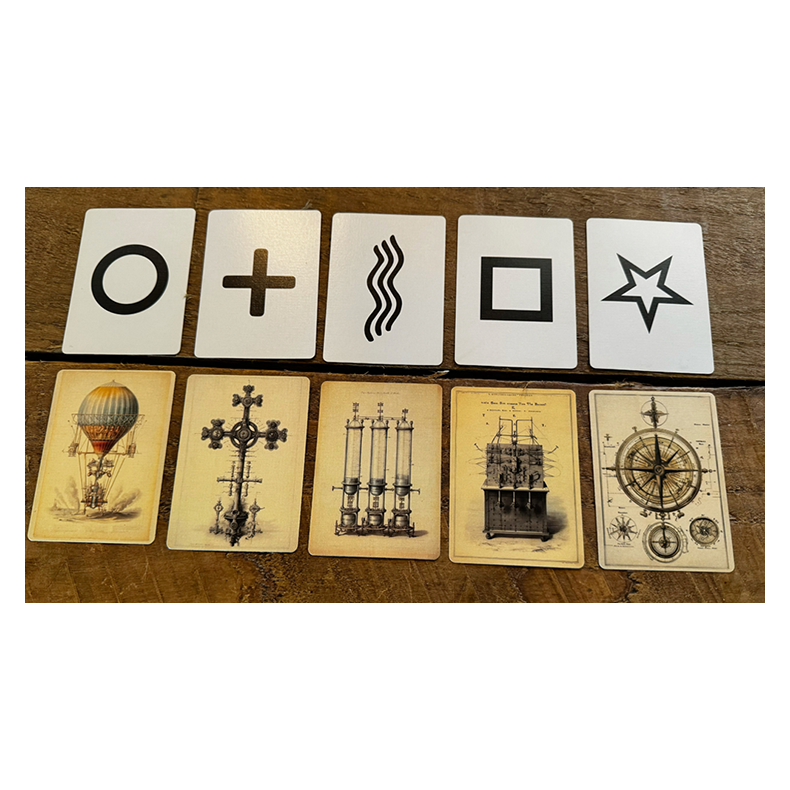 Dr Nevin's Psychic Testing Cards (ESP Set) by Dead Rebel Productions