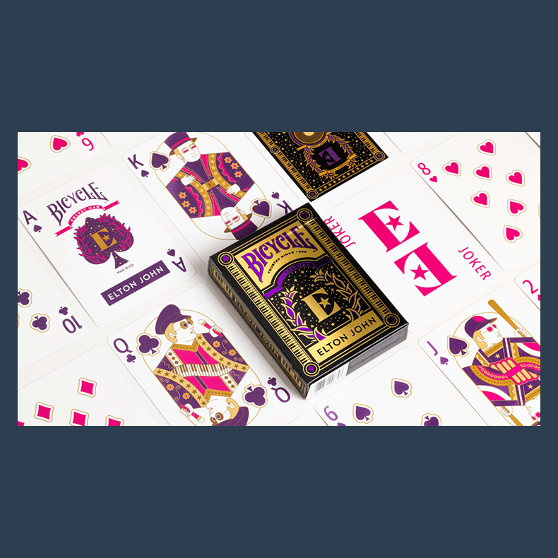 Bicycle Elton John Playing Cards by US Playing Card Co